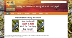 Desktop Screenshot of birdcitywisconsin.org